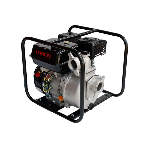 Motobomba Loncin  2″X2″ 600 Lts/Min. Motor a gasolina (5,5 HP)