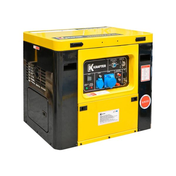 GENERADOR DIESEL 6 KVA 220V P/E INSONORO PARA CONECTAR ATS